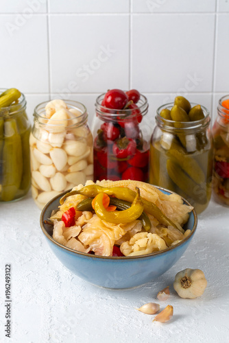 Assorted Homemade Pickled V...
