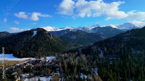 vIew on polish mountains Tatry