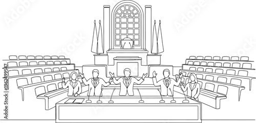 audience in a concert hall