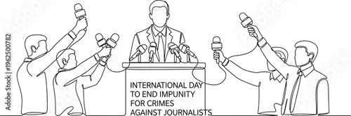 international day to end impunity for crimes against journalists