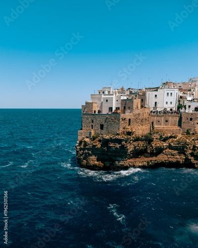 Tableau sur toile polignano italy rock