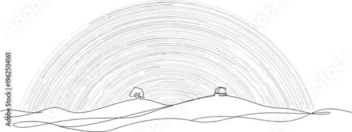 Digital tunnel vision effect