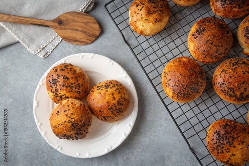 Fresh Baked Golden Turkish ...