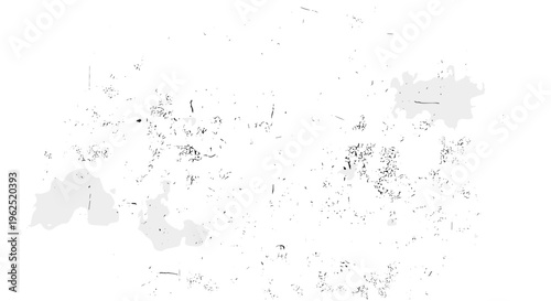 Abstract ink splatters and brush strokes forming a chaotic yet artistic