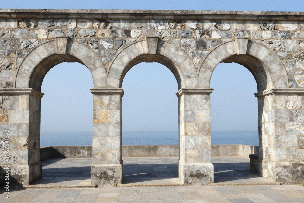 Fototapeta premium Three Arches - Architectural Detail