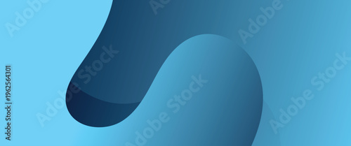 Abstract flowing color gradient shapes. Abstract futuristic background featuring flowing wave smooth gradient shapes. Clean minimal design ideal for website header, presentation, banner