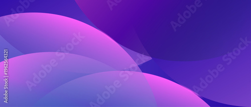 Abstract background with wave shapes. Modern minimalist design. Smooth gradients. Bright and vibrant background and wallpaper.