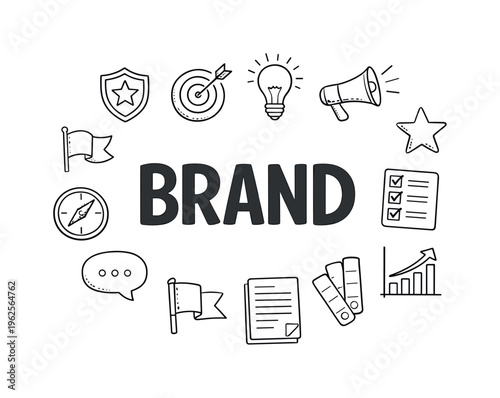 Clear brand strategy and positioning framework concept focused on defining identity, communicating value and building consistent presence in a competitive