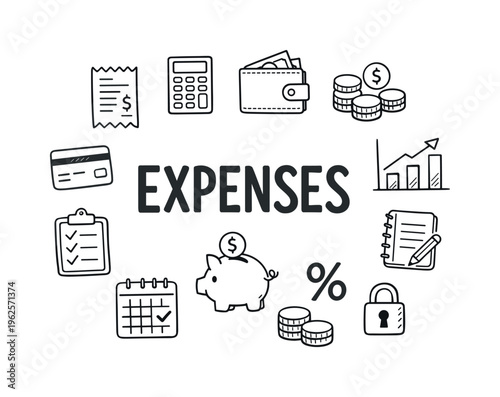 Personal budgeting and expense tracking routine centered on reviewing spending habits, planning purchases and building consistent financial awareness for everyday stability