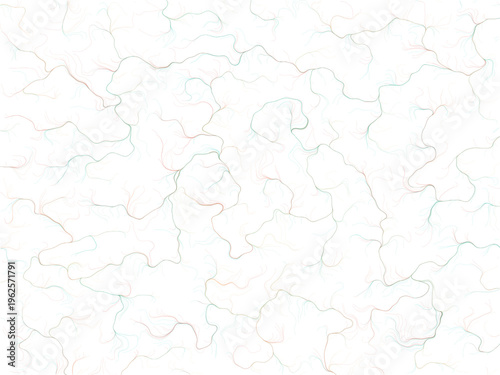 Organic Streamline Pattern Digital Art Background