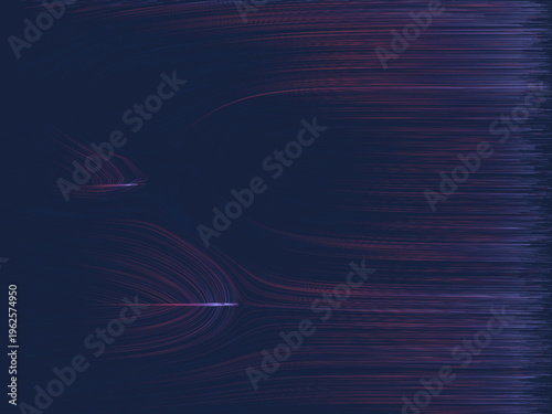 Dynamic Flow Field Noise Art Vector Design