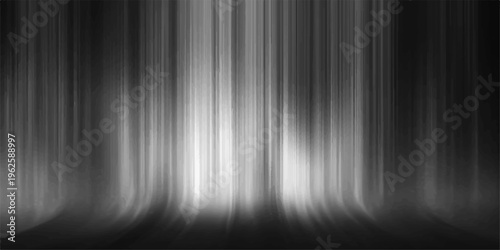 abstract of radiant beams cascading downwards, evoking a sense of ethereal mystery and otherworldly allure, reminiscent of light. 