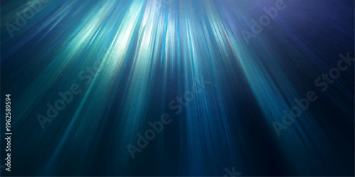 underwater abstract representing light and shadow underwater abstract with the light rays streaking downwards, creating a beautiful underwater effect. evoking a sense of tranquility.