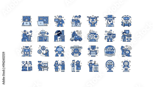 Innovative technology and robotics concepts for business and industry