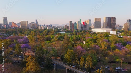 Mexico City, view from the top of the city