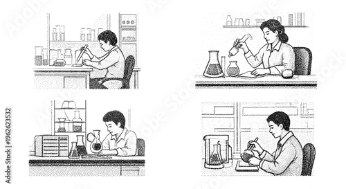 Science Lab Activities Collage