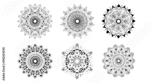 Six Mandala Designs