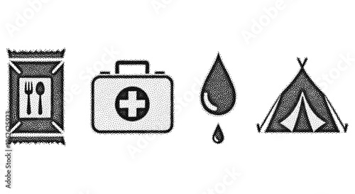 Survival Kit Icons