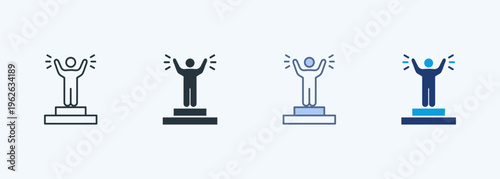 Confidence Multiple Style Icon Collection