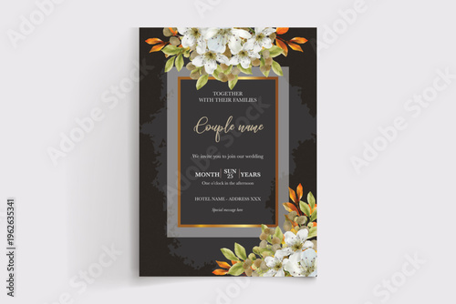 Save the date wedding invitation templates