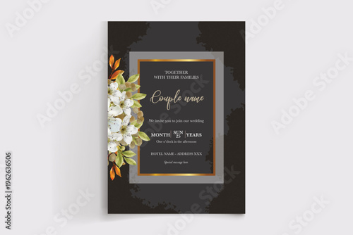 Save the date wedding invitation templates