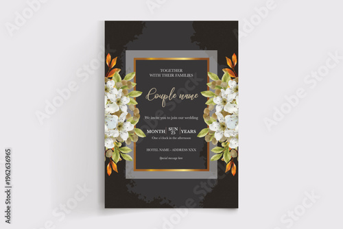 Save the date wedding invitation templates
