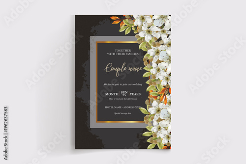Save the date wedding invitation templates