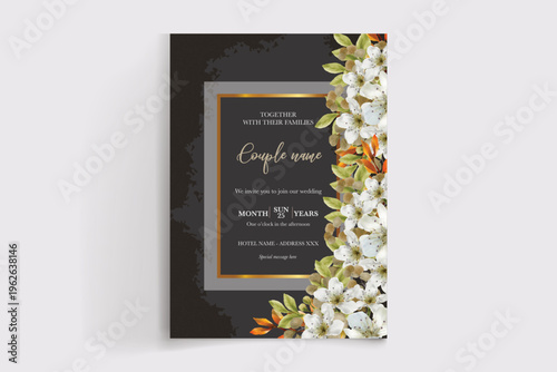 Save the date wedding invitation templates
