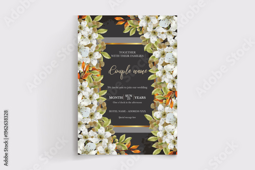 Save the date wedding invitation templates
