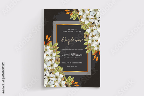 Save the date wedding invitation templates
