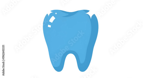 tooth illustration, vector style graphic, representing the world, dental health concept
