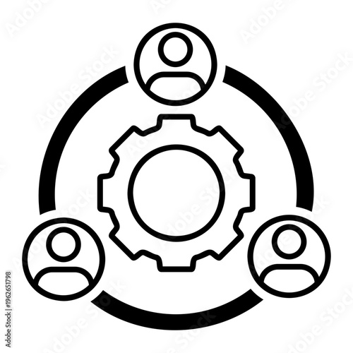synergy Line Icon