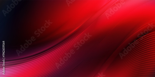 Vibrant red and purple gradient with subtle grain effect and soft light streaks across a dark background