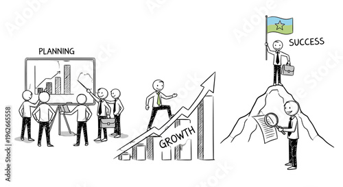 Business planning and growth concept.