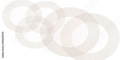 Abstract white background with red circle lines. Digital future technology concept.epa.10