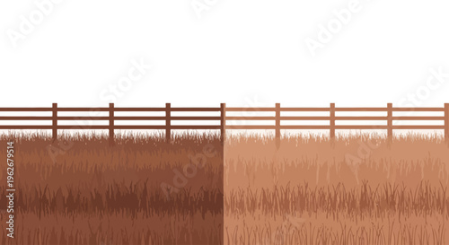 fence in the field