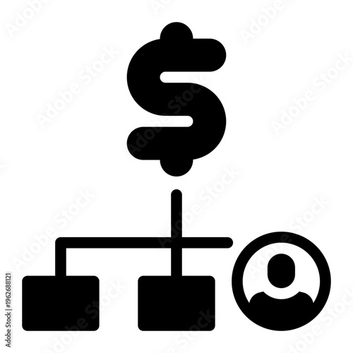 hierarchy glyph icon