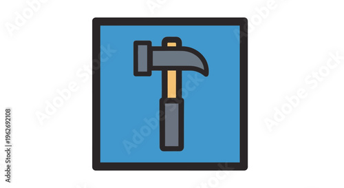 Hammer tool for construction work.