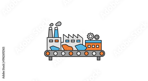 Industrial Train Locomotive Transportation Vehicle.