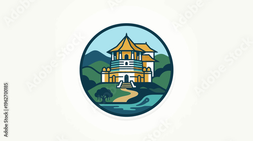 Kandy Temple of the Tooth Emblem