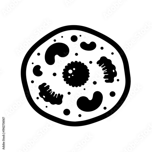 Basic Biological Cell Icon