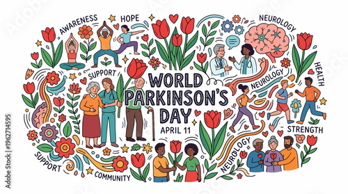 World Parkinson's Day Awareness - April 11