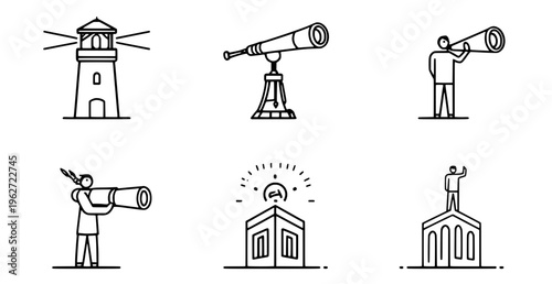 Observing structures and vision