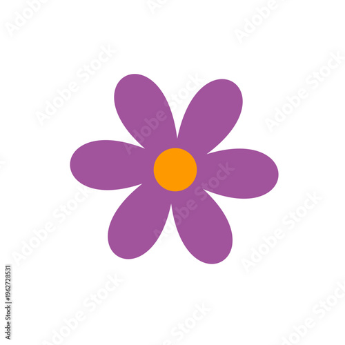 Vector illustration of blooming flowers