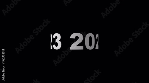 New Year Countdown Animation