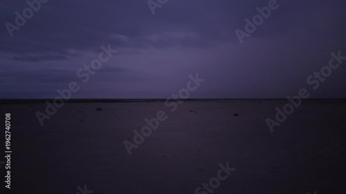 Llanos de Hiray Baja California Sur Mexico Vast Desert Plains Aerial 4K