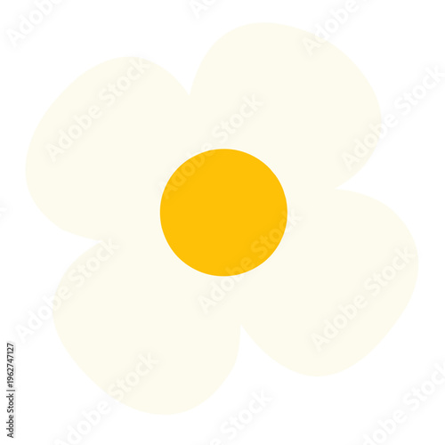 Daisy Flower vector icon