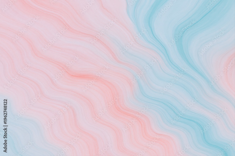 Obraz premium Pastel Marble Texture Background with Pink and Blue Swirls for Modern Design and Creative Projects