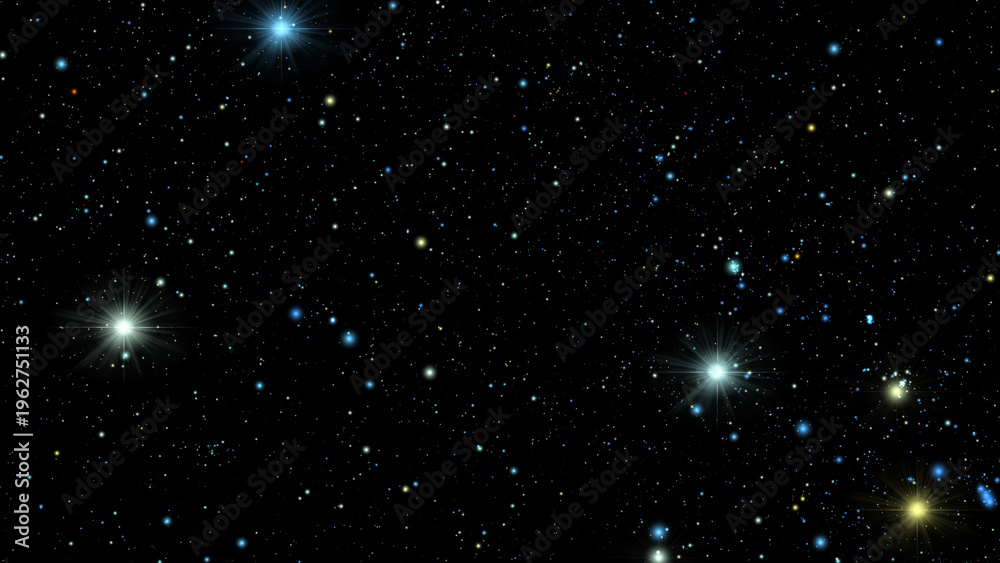 Obraz premium 宇宙、星