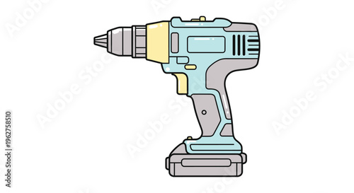 Cordless Electric Drill Driver Tool.
